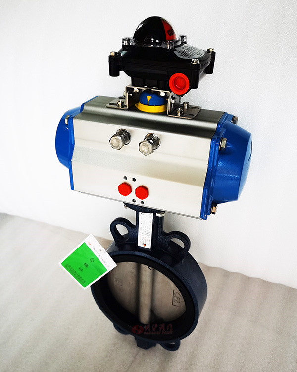 氣動(dòng)對(duì)夾軟密封蝶閥圖片