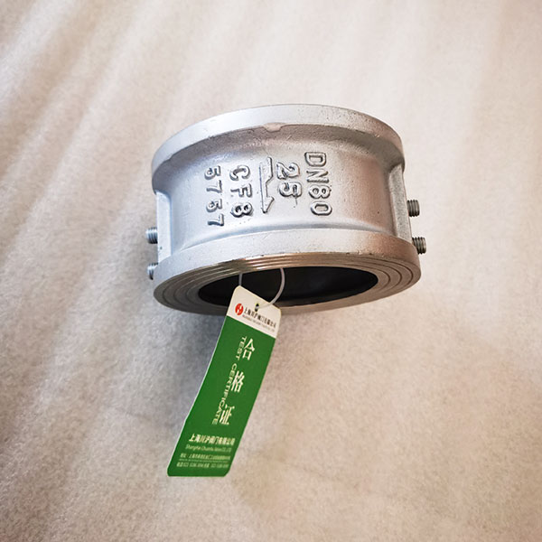 對夾蝶式止回閥圖片