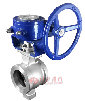 VQ70H手動(dòng)對(duì)夾式V型球閥